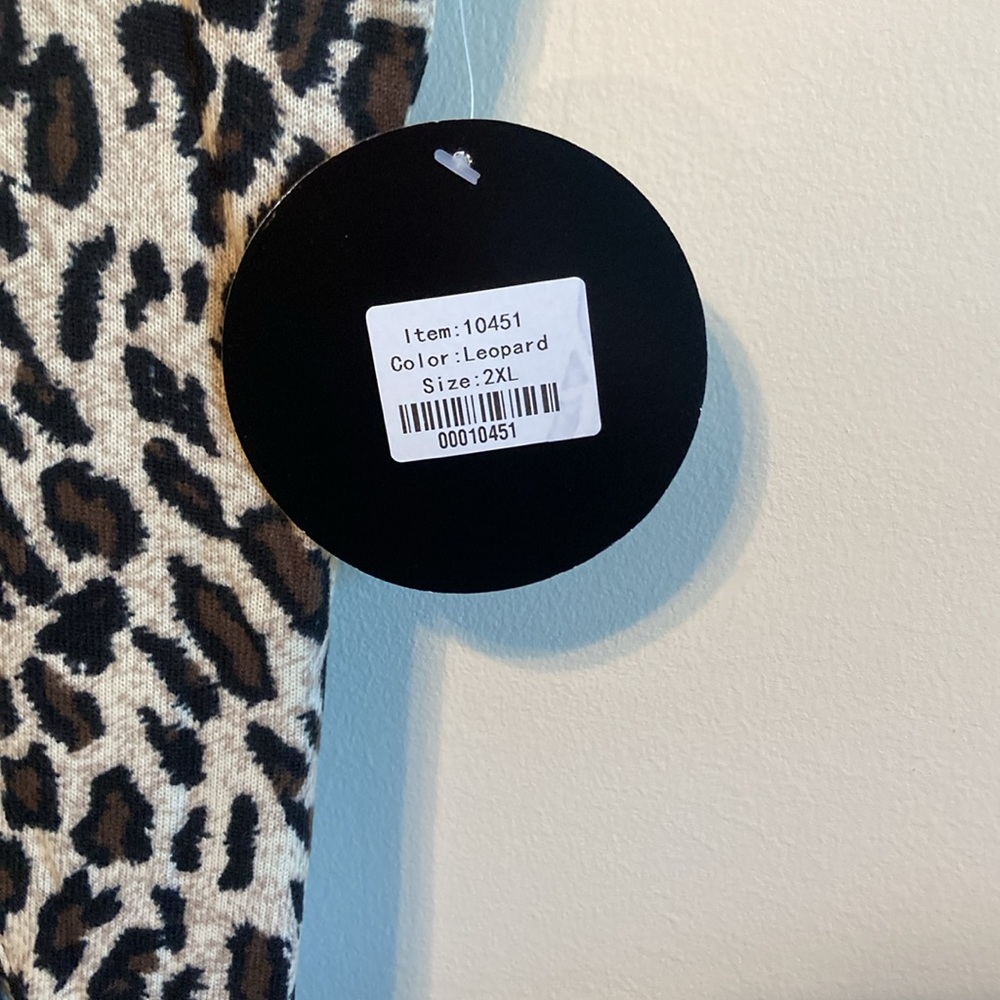 NWT Sunshine & Rodeo Leopard Vest - Picture 9 of 9